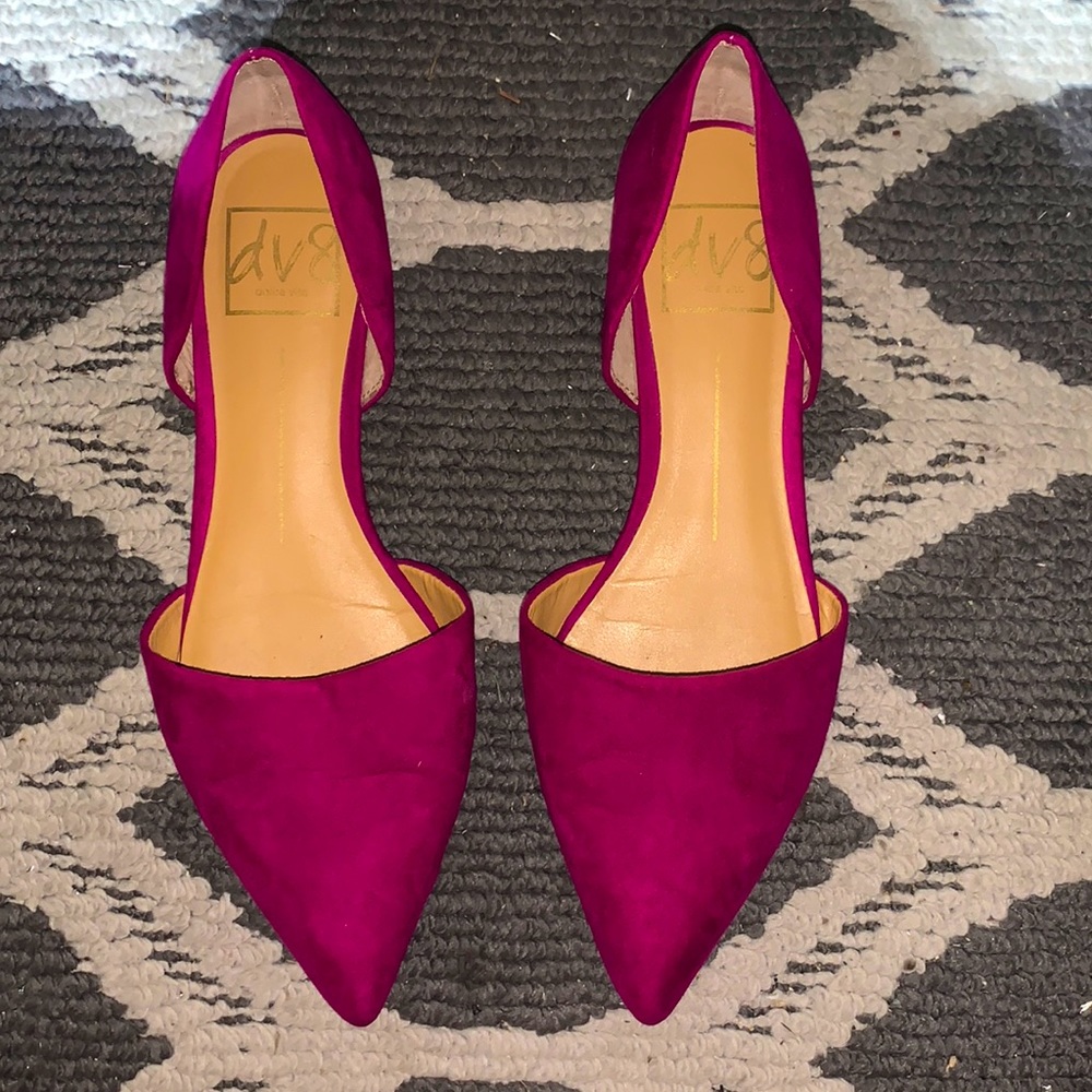 Size 8 1/2 Purple Flats